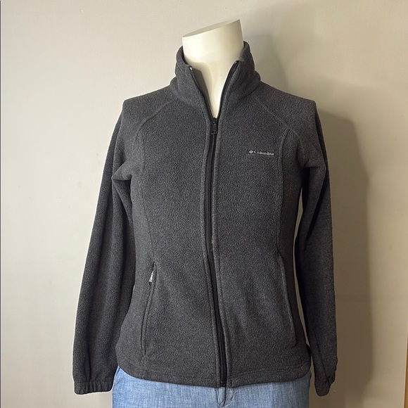 Columbia Gray Ski Snow Jacket Full Zip - Picture 1 of 10